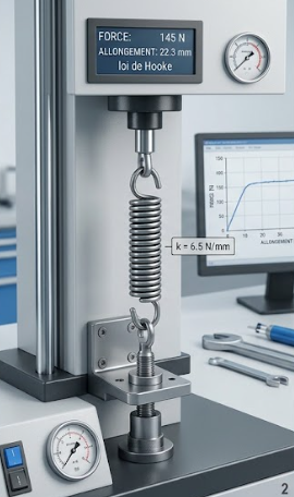 Critères de choix et intégration des ressorts de traction